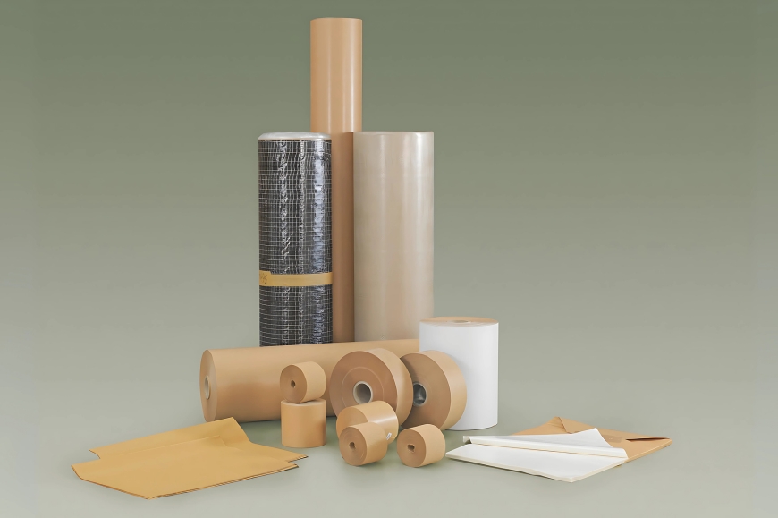 rollos papel industrial embalaje kraft blanco proyem vitoria gasteiz - Proyem, empresa especializada en la fabricación y distribución de soluciones de embalaje técnico y protección industrial. Con sede en Vitoria-Gasteiz, Proyem ofrece productos como espumas, films, cajas, cintas adhesivas y materiales de sujeción para múltiples sectores logísticos e industriales. Rollos de papel industrial en acabados blanco, kraft y gris para embalaje y protección de productos, distribuidos por Proyem en el País Vasco
