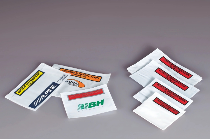 sobres contiene documentacion albaran packing list proyem vitoria gasteiz - Proyem, empresa especializada en la fabricación y distribución de soluciones de embalaje técnico y protección industrial. Con sede en Vitoria-Gasteiz, Proyem ofrece productos como espumas, films, cajas, cintas adhesivas y materiales de sujeción para múltiples sectores logísticos e industriales. Sobres autoadhesivos con la leyenda “Contiene documentación” o “Packing List” para el envío seguro de albaranes y facturas, distribuidos por Proyem en el País Vasco